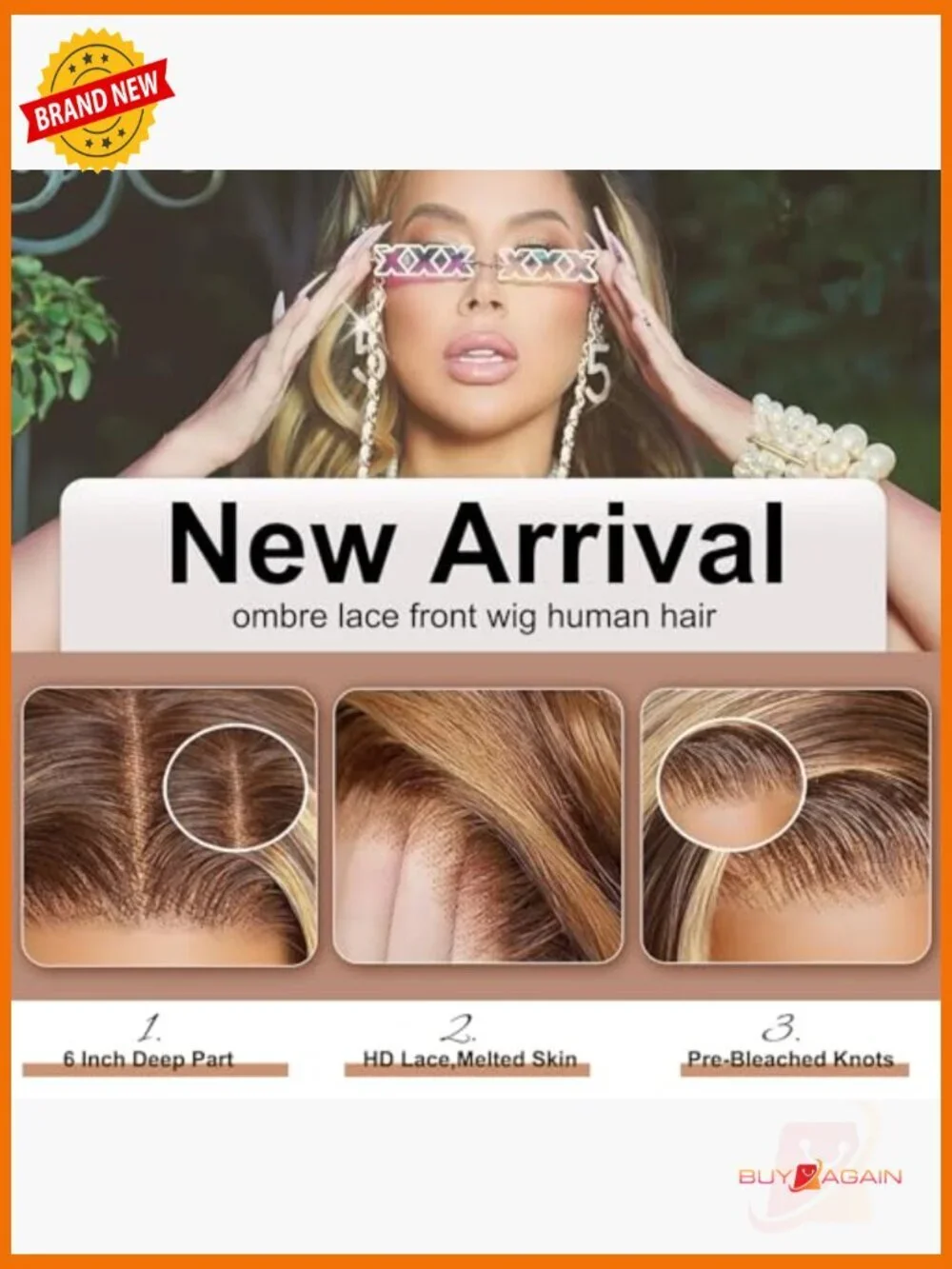 30 Inch Body Wave HD Lace Front Wig Pre Plucked 200 Density Glueless